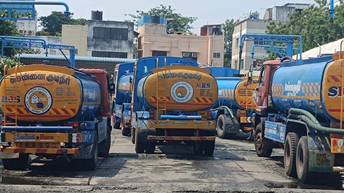 Mobile water supply in Chennai to be hit from June 1 as operators plan
